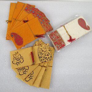 BUNDLE OF 25 GANESH EMBELLISHED GIFT ENVELOPES
